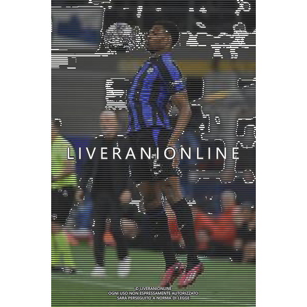 Denzel Dumfries (Inter) Inter vs Milan Milano 16-05-2023 Stadio Giuseppe Meazza - San Siro UEFA Champions League semifinale - gara di ritorno foto Roberto Garavaglia/ag. Aldo Liverani sas / AGENZIA ALDO LIVERANI SAS