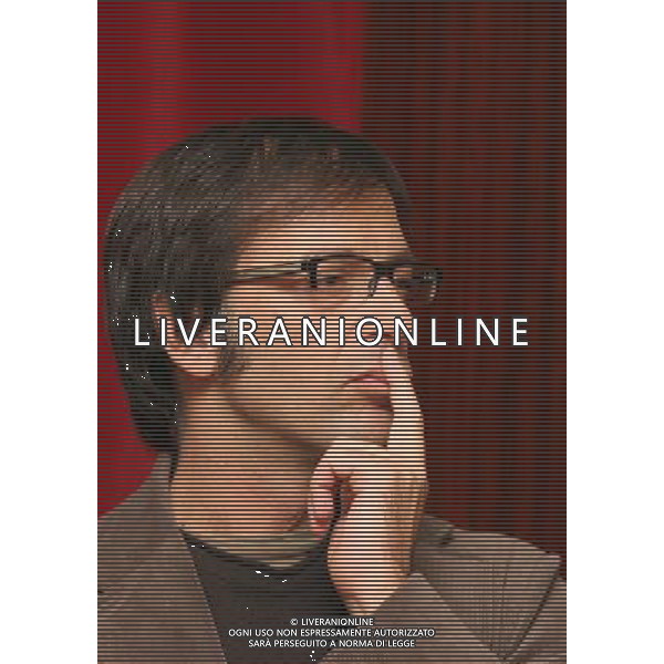 MILANO 21 NOVEMBRE 2005 PRESENTAZIONE DI IL MALATO IMMAGINARIO DI MOLIERE CON MASSSIMO DAPPORTO NELLA FOTO: REGISTA GUGLIEMO FERRO PH FRANCESCO/AG ALDO LIVERANI