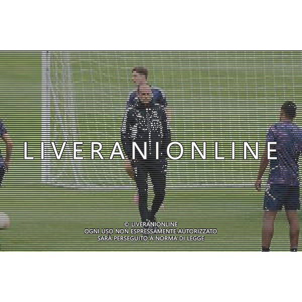 TVMV-Torino 17.05.2023 Continassa © Manuela Viganti/Agenzia Aldo Liverani Allenamento rifinitura Europa League 2022/2023 Siviglia vs Juventus Nella foto: massimiliano allegri ©Viganti / AGENZIA ALDO LIVERANI SAS