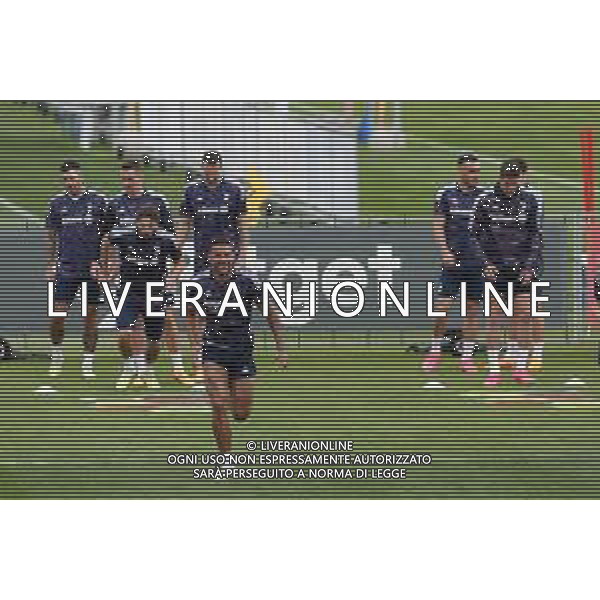 TVMV-Torino 17.05.2023 Continassa © Manuela Viganti/Agenzia Aldo Liverani Allenamento rifinitura Europa League 2022/2023 Siviglia vs Juventus Nella foto: il gruppo durante l\'allenamento ©Viganti / AGENZIA ALDO LIVERANI SAS