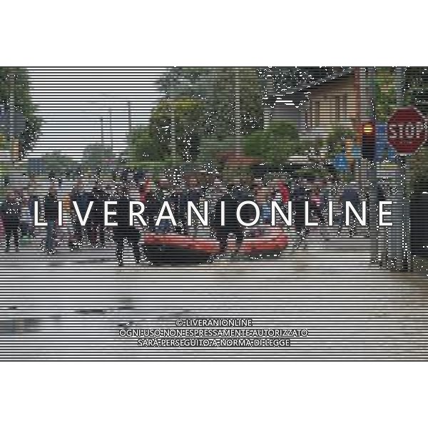 MORDANO CIRCONDARIO IMOLESE 17 05 2023 FIUME SANTERNO PER LE STRADE DI MORDANO - ALLAGAMENTO DOPO ESONDAZIONE ©SANNA / AGENZIA ALDO LIVERANI SAS