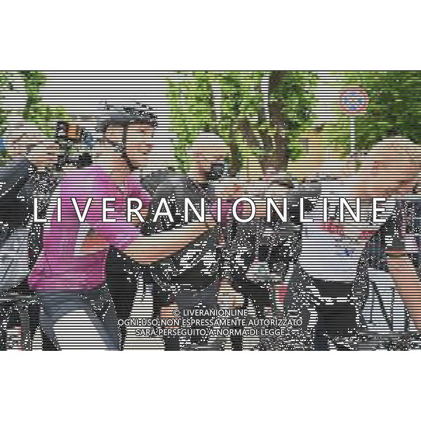 17-05-2023 Giro D\'italia; Tappa 11 Camaiore - Tortona; 2023, Uae Emirates; 2023, Bahrain - Victorious; Ackermann, Pascal; Milan, Jonathan; Tortona; ©SIROTTI / AGENZIA ALDO LIVERANI SAS