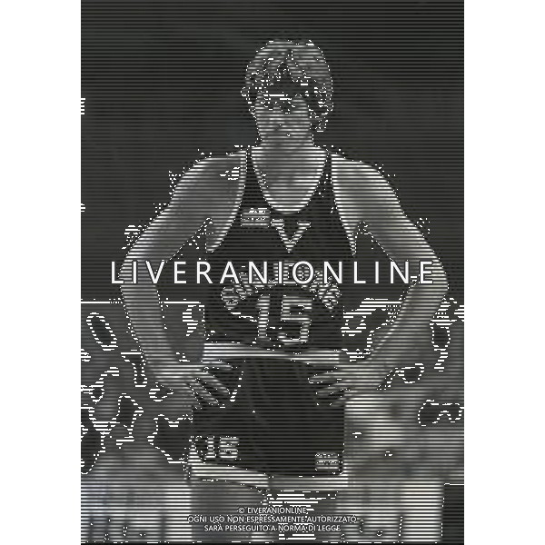 RETROSPETTIVA MARCO BONAMICO BASKET NELLA FOTO MARCO BONAMICO CON LA MAGLIA DELLA SINUDYNE BOLOGNA AG ALDO LIVERANI SAS 