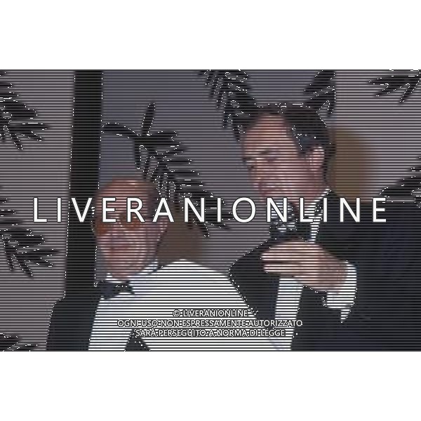 RETROSPETTIVA BERNARDO BERTOLUCCI REGISTA NELLA FOTO CON MANOEL DE OLIVEIRA NELLA GIURIA DELLA 43ma EDIZIONE DEL FESTIVAL DI CANNES MAGGIO 1990 AG ALDO LIVERANI SAS