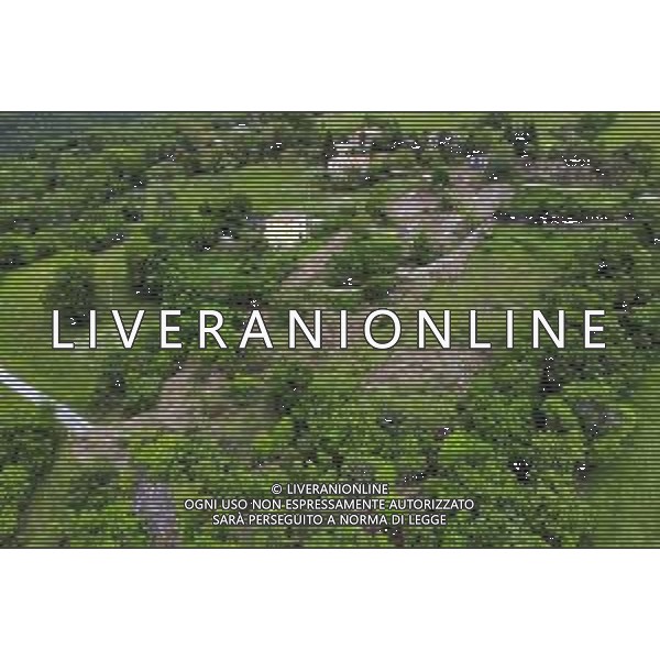 Frane e smottamenti sulle colline nelle vicinanze di Casteldelci in Provincia di Rimini dopo il maltempo che ha causato le inondazioni in Emilia Romagna, 18.08.2023 ©Zamagni Caludio / AGENZIA ALDO LIVERANI SAS