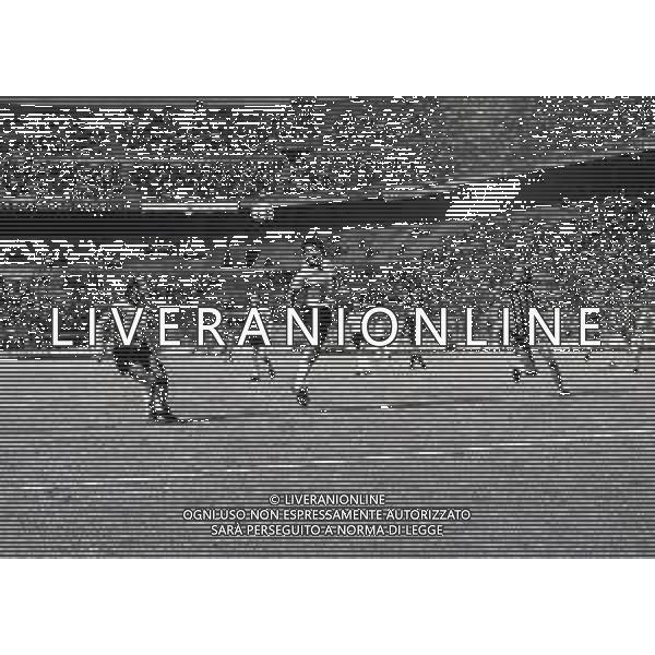 31-08-1980 MILANO COPPA ITALIA INTER-PALERMO 1-2 NELLA FOTO AZIONE DI GIOCO AG ALDO LIVERANI SAS