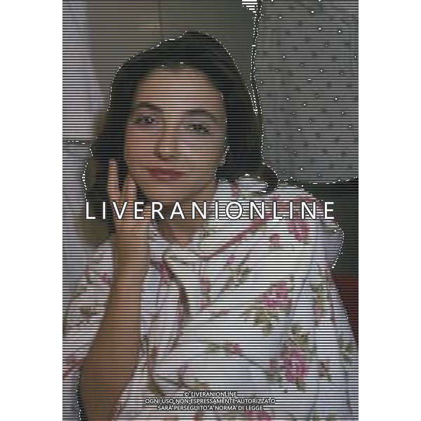 RETROSPETTIVA CHIARA SALERNO ATTRICE NELLA FOTO CHIARA SALERNO NEI CAMERINI DEL TEATRO AG ALDO LIVERANI SAS