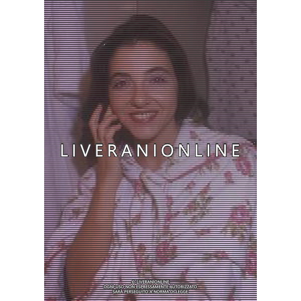 RETROSPETTIVA CHIARA SALERNO ATTRICE NELLA FOTO CHIARA SALERNO NEI CAMERINI DEL TEATRO AG ALDO LIVERANI SAS