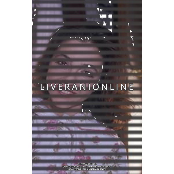RETROSPETTIVA CHIARA SALERNO ATTRICE NELLA FOTO CHIARA SALERNO NEI CAMERINI DEL TEATRO AG ALDO LIVERANI SAS