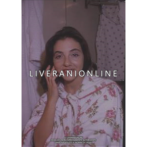 RETROSPETTIVA CHIARA SALERNO ATTRICE NELLA FOTO CHIARA SALERNO NEI CAMERINI DEL TEATRO AG ALDO LIVERANI SAS