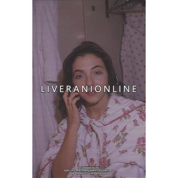RETROSPETTIVA CHIARA SALERNO ATTRICE NELLA FOTO CHIARA SALERNO NEI CAMERINI DEL TEATRO AG ALDO LIVERANI SAS