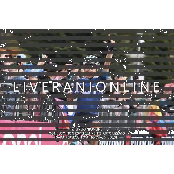 19-05-2023 Giro D\'italia; Tappa 13 Borgofranco D\'ivrea - Crans Montana; 2023, Movistar; Rubio Einer, Augusto; Crans Montana; ©SIROTTI / AGENZIA ALDO LIVERANI SAS