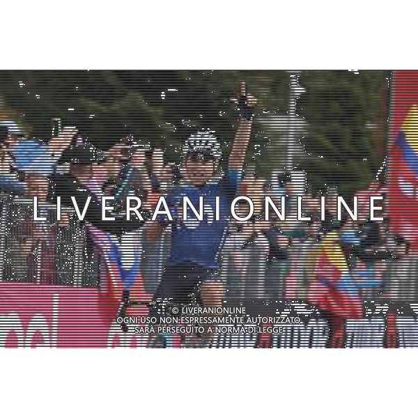 19-05-2023 Giro D\'italia; Tappa 13 Borgofranco D\'ivrea - Crans Montana; 2023, Movistar; Rubio Einer, Augusto; Crans Montana; ©SIROTTI / AGENZIA ALDO LIVERANI SAS