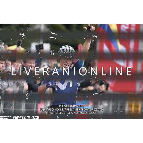 19-05-2023 Giro D\'italia; Tappa 13 Borgofranco D\'ivrea - Crans Montana; 2023, Movistar; Rubio Einer, Augusto; Crans Montana; ©SIROTTI / AGENZIA ALDO LIVERANI SAS
