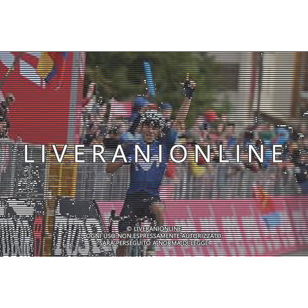 19-05-2023 Giro D\'italia; Tappa 13 Borgofranco D\'ivrea - Crans Montana; 2023, Movistar; Rubio Einer, Augusto; Crans Montana; ©SIROTTI / AGENZIA ALDO LIVERANI SAS