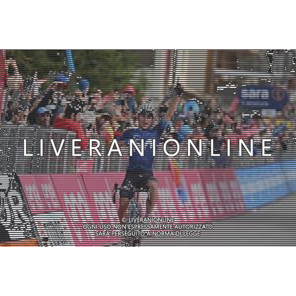 19-05-2023 Giro D\'italia; Tappa 13 Borgofranco D\'ivrea - Crans Montana; 2023, Movistar; Rubio Einer, Augusto; Crans Montana; ©SIROTTI / AGENZIA ALDO LIVERANI SAS