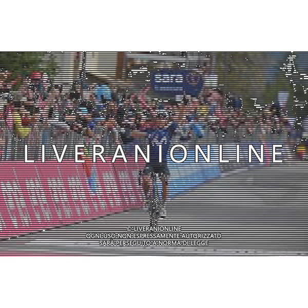 19-05-2023 Giro D\'italia; Tappa 13 Borgofranco D\'ivrea - Crans Montana; 2023, Movistar; Rubio Einer, Augusto; Crans Montana; ©SIROTTI / AGENZIA ALDO LIVERANI SAS
