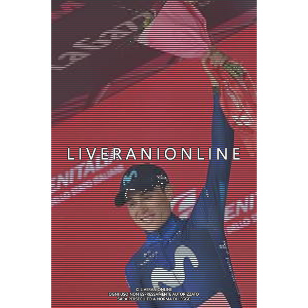 19-05-2023 Giro D\'italia; Tappa 13 Borgofranco D\'ivrea - Crans Montana; 2023, Movistar; Rubio Einer, Augusto; Crans Montana; ©SIROTTI / AGENZIA ALDO LIVERANI SAS