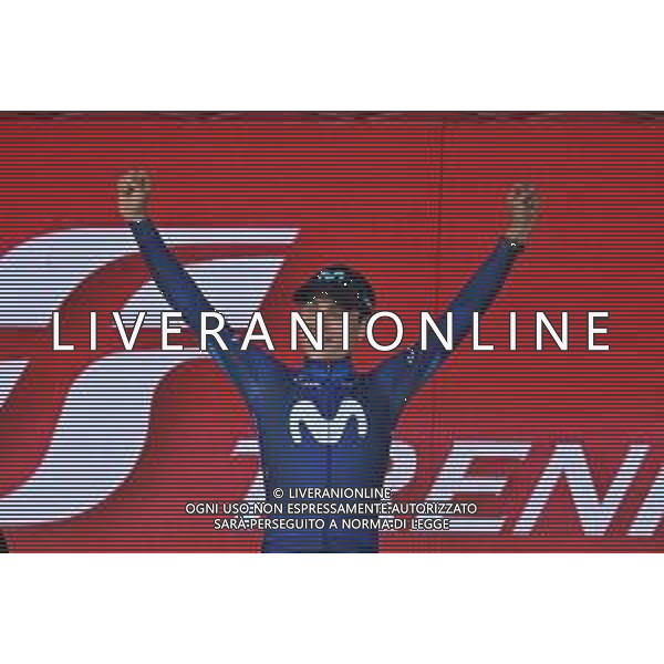 19-05-2023 Giro D\'italia; Tappa 13 Borgofranco D\'ivrea - Crans Montana; 2023, Movistar; Rubio Einer, Augusto; Crans Montana; ©SIROTTI / AGENZIA ALDO LIVERANI SAS