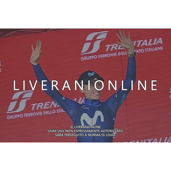 19-05-2023 Giro D\'italia; Tappa 13 Borgofranco D\'ivrea - Crans Montana; 2023, Movistar; Rubio Einer, Augusto; Crans Montana; ©SIROTTI / AGENZIA ALDO LIVERANI SAS