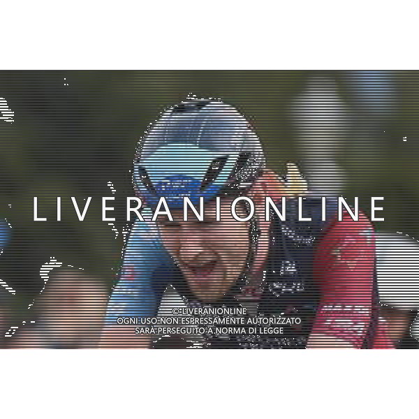 19-05-2023 Giro D\'italia; Tappa 13 Borgofranco D\'ivrea - Crans Montana; 2023, Israel - Premier Tech; Gee, Derek; Crans Montana; ©SIROTTI / AGENZIA ALDO LIVERANI SAS