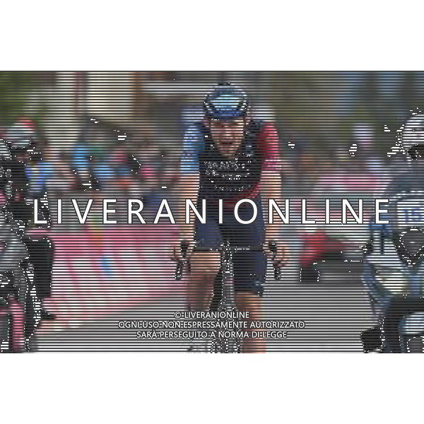 19-05-2023 Giro D\'italia; Tappa 13 Borgofranco D\'ivrea - Crans Montana; 2023, Israel - Premier Tech; Gee, Derek; Crans Montana; ©SIROTTI / AGENZIA ALDO LIVERANI SAS