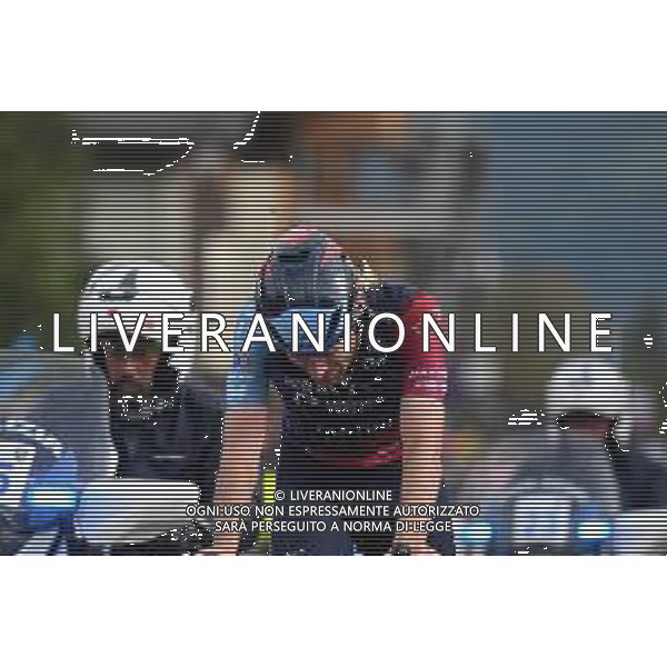 19-05-2023 Giro D\'italia; Tappa 13 Borgofranco D\'ivrea - Crans Montana; 2023, Israel - Premier Tech; Gee, Derek; Crans Montana; ©SIROTTI / AGENZIA ALDO LIVERANI SAS
