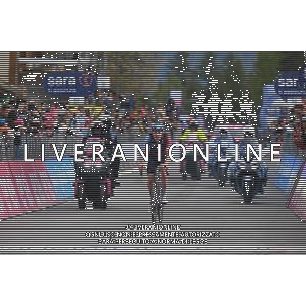 19-05-2023 Giro D\'italia; Tappa 13 Borgofranco D\'ivrea - Crans Montana; 2023, Israel - Premier Tech; Gee, Derek; Crans Montana; ©SIROTTI / AGENZIA ALDO LIVERANI SAS