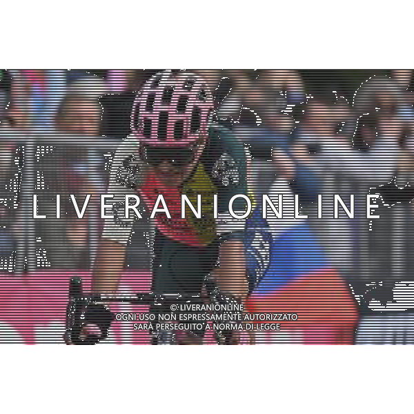 19-05-2023 Giro D\'italia; Tappa 13 Borgofranco D\'ivrea - Crans Montana; 2023, Ef Education - Easypost; Cepeda, Jefferson; Crans Montana; ©SIROTTI / AGENZIA ALDO LIVERANI SAS