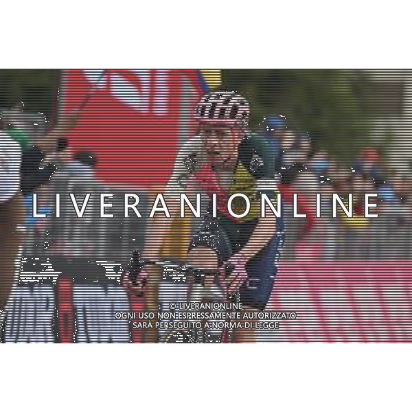 19-05-2023 Giro D\'italia; Tappa 13 Borgofranco D\'ivrea - Crans Montana; 2023, Ef Education - Easypost; Carthy, Hugh; Crans Montana; ©SIROTTI / AGENZIA ALDO LIVERANI SAS