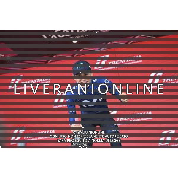 19-05-2023 Giro D\'italia; Tappa 13 Borgofranco D\'ivrea - Crans Montana; 2023, Movistar; Rubio Einer, Augusto; Crans Montana; ©SIROTTI / AGENZIA ALDO LIVERANI SAS