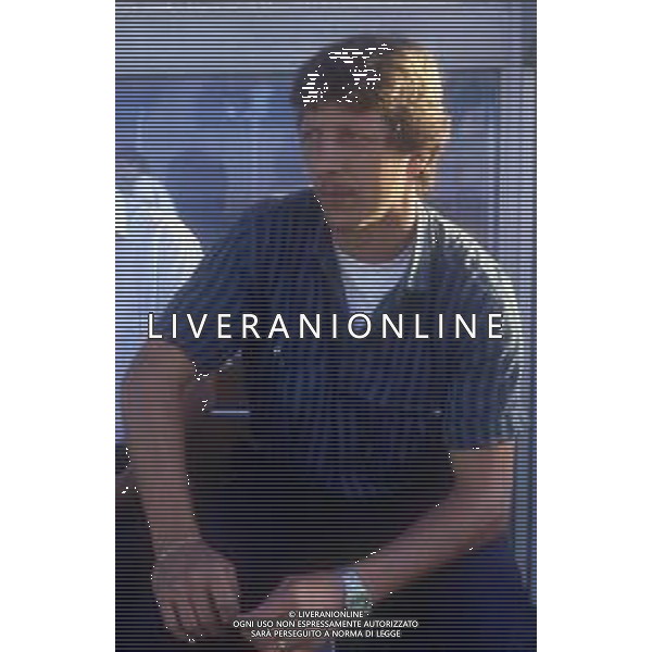 RETROSPETTIVA GIUSEPPE MATERAZZI ALLENATORE CALCIO NELLA FOTO GIUSEPPE MATERAZZI ALLENATORE DEL CASERTANA CALCIO NELL\'ANNO 1986-1987 AG ALDO LIVERANI SAS