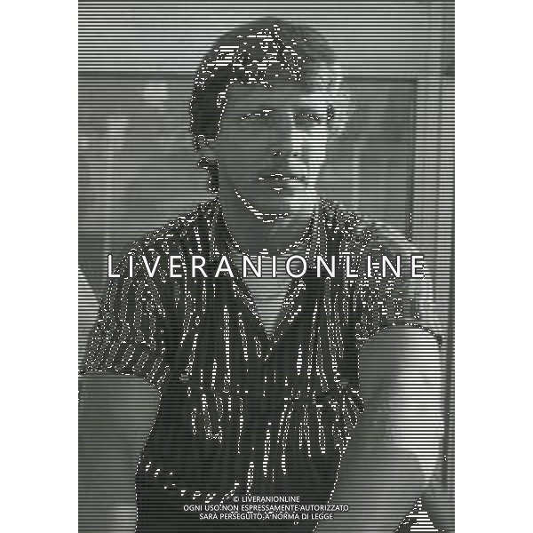RETROSPETTIVA GIUSEPPE MATERAZZI ALLENATORE CALCIO NELLA FOTO GIUSEPPE MATERAZZI ALLENATORE DEL CASERTANA CALCIO NELL\'ANNO 1986-1987 AG ALDO LIVERANI SAS