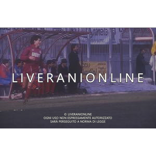 RETROSPETTIVA GIUSEPPE MATERAZZI ALLENATORE CALCIO NELLA FOTO GIUSEPPE MATERAZZI NELL\'ANNO 1992 AG ALDO LIVERANI SAS 