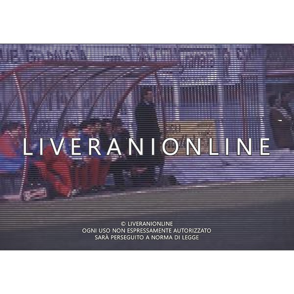 RETROSPETTIVA GIUSEPPE MATERAZZI ALLENATORE CALCIO NELLA FOTO GIUSEPPE MATERAZZI NELL\'ANNO 1992 AG ALDO LIVERANI SAS 