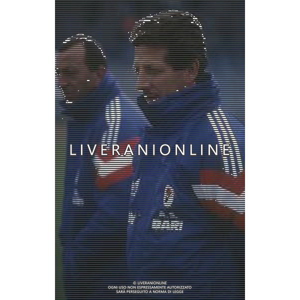 RETROSPETTIVA GIUSEPPE MATERAZZI ALLENATORE CALCIO NELLA FOTO GIUSEPPE MATERAZZI ALLENATORE DEL BARI CALCIO NELL\'ANNO 1994--1995 AG ALDO LIVERANI SAS 