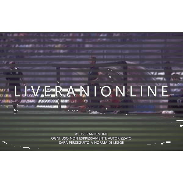 RETROSPETTIVA GIUSEPPE MATERAZZI ALLENATORE CALCIO NELLA FOTO GIUSEPPE MATERAZZI ALLENATORE DEL BARI CALCIO NELL\'ANNO 1994--1995 AG ALDO LIVERANI SAS 