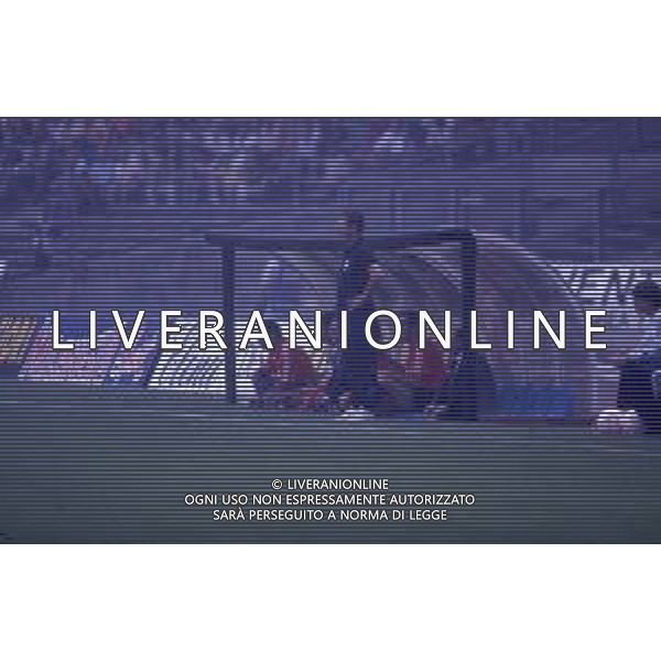 RETROSPETTIVA GIUSEPPE MATERAZZI ALLENATORE CALCIO NELLA FOTO GIUSEPPE MATERAZZI ALLENATORE DEL BARI CALCIO NELL\'ANNO 1994--1995 AG ALDO LIVERANI SAS 