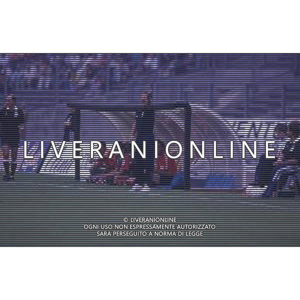 RETROSPETTIVA GIUSEPPE MATERAZZI ALLENATORE CALCIO NELLA FOTO GIUSEPPE MATERAZZI ALLENATORE DEL BARI CALCIO NELL\'ANNO 1994--1995 AG ALDO LIVERANI SAS 