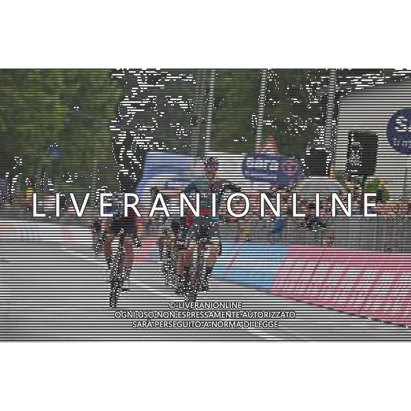 20-05-2023 Giro D\'italia; Tappa 14 Sierre - Cassano Magnago; 2023, Bora - Hansgrohe; 2023, Israel - Premier Tech; Denz, Nico; Gee, Derek; Cassano Magnago; ©SIROTTI