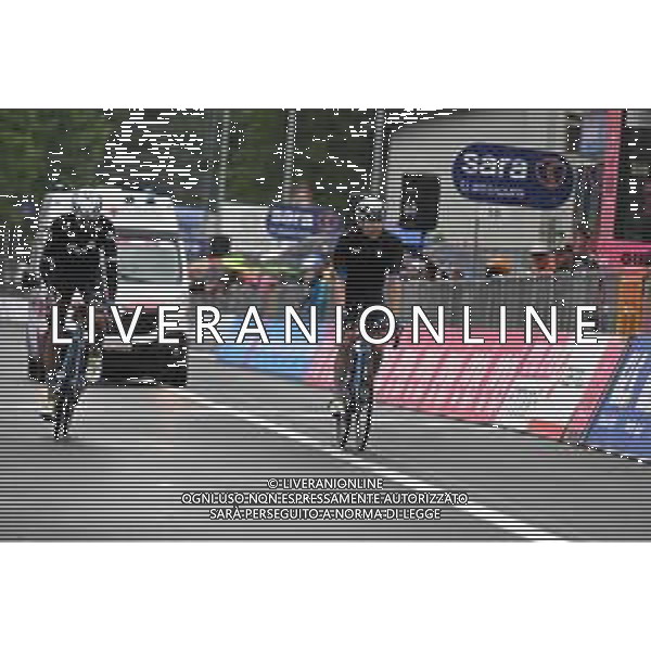20-05-2023 Giro D\'italia; Tappa 14 Sierre - Cassano Magnago; 2023, Movistar; Verona Quintanilla, Carlos; Barta, William; Cassano Magnago; ©SIROTTI/ AGENZIA ALDO LIVERANI SAS