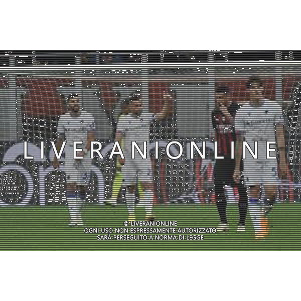 Fabio Quagliarella (Sampdoria) esulta dopo il gol dell\'1 a 1 Milan vs Sampdoria Milano 20-05-2023 Stadio Giuseppe Meazza - San Siro Campionato Serie A TIM - 36a giornata foto Roberto Garavaglia/ag. Aldo Liverani sas/ AGENZIA ALDO LIVERANI SAS