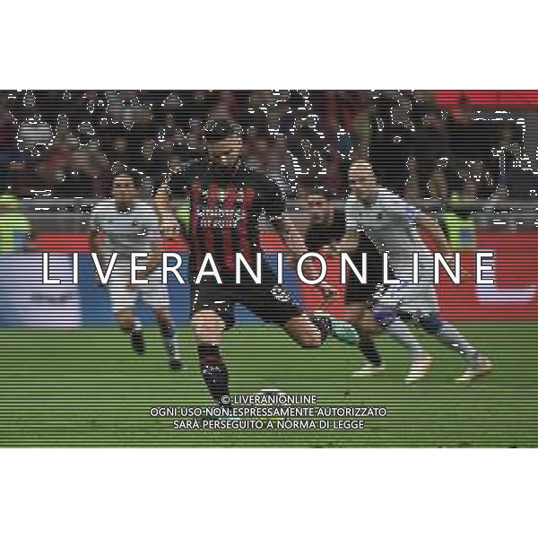 Olivier Giroud (Milan) segna il gol del 3 a 1 su rigore Milan vs Sampdoria Milano 20-05-2023 Stadio Giuseppe Meazza - San Siro Campionato Serie A TIM - 36a giornata foto Roberto Garavaglia/ag. Aldo Liverani sas/ AGENZIA ALDO LIVERANI SAS