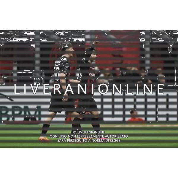 Brahim Diaz (Milan) esulta dopo il gol del 4 a 1 Milan vs Sampdoria Milano 20-05-2023 Stadio Giuseppe Meazza - San Siro Campionato Serie A TIM - 36a giornata foto Roberto Garavaglia/ag. Aldo Liverani sas/ AGENZIA ALDO LIVERANI SAS