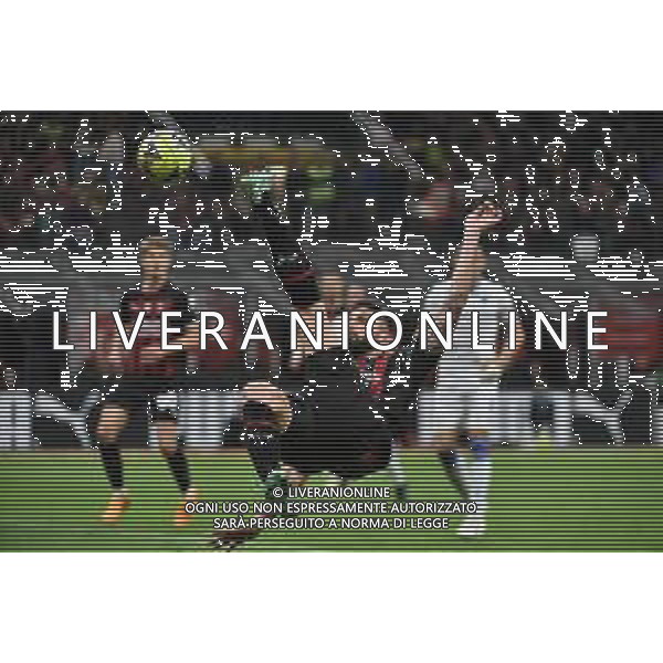 Olivier Giroud (Milan) prova il gol in rovesciata Milan vs Sampdoria Milano 20-05-2023 Stadio Giuseppe Meazza - San Siro Campionato Serie A TIM - 36a giornata foto Roberto Garavaglia/ag. Aldo Liverani sas/ AGENZIA ALDO LIVERANI SAS