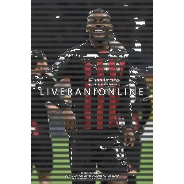 Rafael Leao (Milan) esulta dopo il gol dell\'1 a 0 Milan vs Sampdoria Milano 20-05-2023 Stadio Giuseppe Meazza - San Siro Campionato Serie A TIM - 36a giornata foto Roberto Garavaglia/ag. Aldo Liverani sas/ AGENZIA ALDO LIVERANI SAS