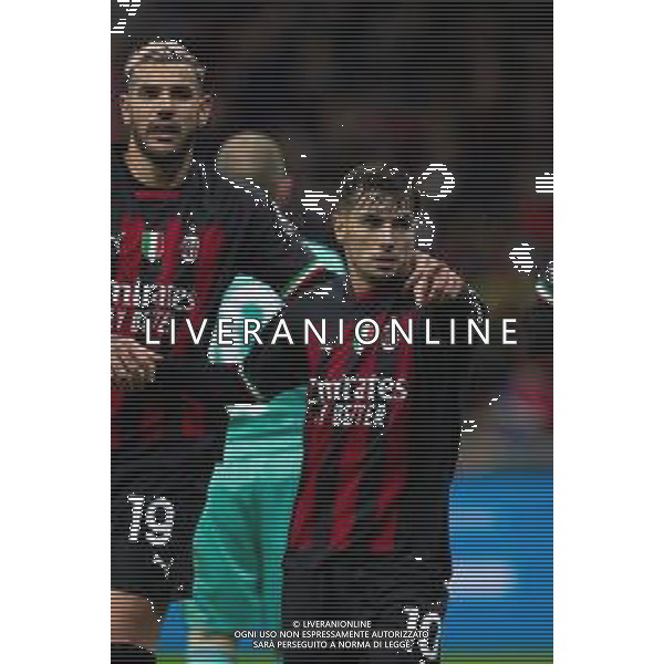 ESULTANZA DOPOGOL BRAHIM DIAZ CON THEO HERNANDEZ - MILAN vs SAMPDORIA Campionato Calcio Serie A TIM 20-05-2023 ©PAOLO GIAMPIETRI / AGENZIA ALDO LIVERANI SAS