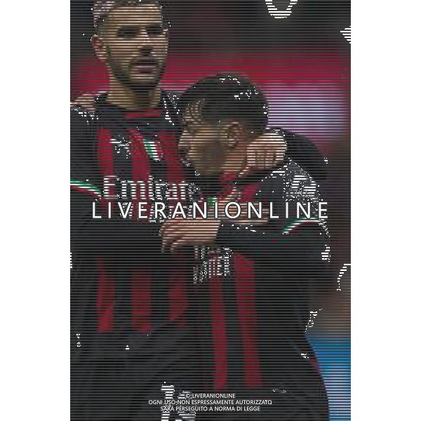 ESULTANZA DOPOGOL BRAHIM DIAZ CON THEO HERNANDEZ - MILAN vs SAMPDORIA Campionato Calcio Serie A TIM 20-05-2023 ©PAOLO GIAMPIETRI / AGENZIA ALDO LIVERANI SAS