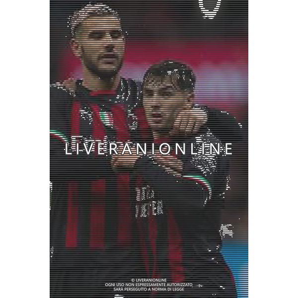 ESULTANZA DOPOGOL BRAHIM DIAZ CON THEO HERNANDEZ - MILAN vs SAMPDORIA Campionato Calcio Serie A TIM 20-05-2023 ©PAOLO GIAMPIETRI / AGENZIA ALDO LIVERANI SAS