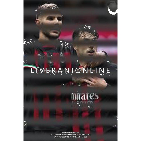 ESULTANZA DOPOGOL BRAHIM DIAZ CON THEO HERNANDEZ - MILAN vs SAMPDORIA Campionato Calcio Serie A TIM 20-05-2023 ©PAOLO GIAMPIETRI / AGENZIA ALDO LIVERANI SAS